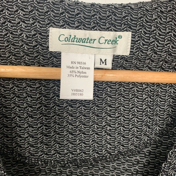 Cold water Creek - Size Medium- Buttons down front- Silt on each side. EUC - Picture 4 of 6